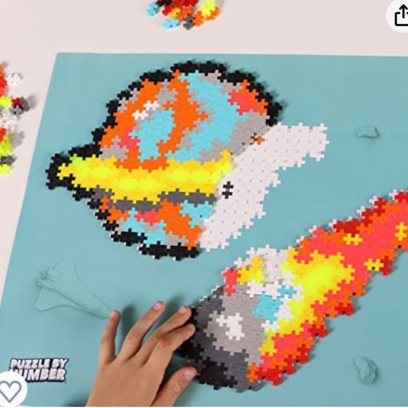 NEW SEALED Plus Plus Puzzle By Number Space | Build A Piece of Space in 2D - Picture 4 of 6